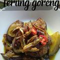 Cooksnap Ziana Chesaad semasa beliau membuat Terung Goreng.