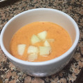 El cooksnap de EsterOM cuando hizo Gazpacho de melón.