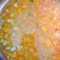 El cooksnap de Kathy Laborde Inostroza cuando hizo Porotos granados con pilco.