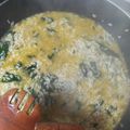 El cooksnap de AnNoeTo cuando hizo Risotto de Espinacas, en la Monsieur Cuisine.