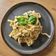 Cooksnap Aśka z czasów, kiedy przygotował Tagliatelle ze szpinakiem i cukinią.