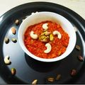 Parul Patel's cooksnap of when they made ગાજરનોહલવો(Gajar no Halvo Recipe in Gujarati).