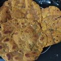 Pinal Patel's cooksnap of when they made તીખી ભાખરી (Tikhi bhakhri Recipe in Gujarati).