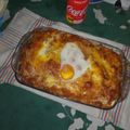 El cooksnap de Sara Hamed Mejias cuando hizo Macarrones gratinados con queso y huevo.