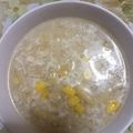 Cooksnap dari Niki untuk resep Sup Telur Kepiting Asparagus + Jagung Manis