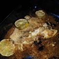 Bridget's cooksnap of when they made Parmesan encrusted tilapia.