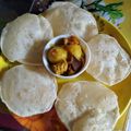 Sunanda Majumder's cooksnap of when they made লুচি আলুর দম (luchi alur dum recipe in Bengali).