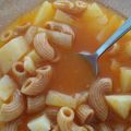 El cooksnap de Karla Alvarez cuando hizo Sopa de coditos casera😋.
