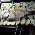 El cooksnap de Arturo De Vera cuando hizo Dorada al horno.