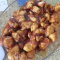 El cooksnap de Angelica Caama cuando hizo Pechuga de pollo en BBQ.