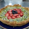El cooksnap de María Victoria Carratalá Baeza cuando hizo Tarta de fruta y crema (vegana).