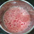 Karpagam's cooksnap of when they made தாகத்தை தணிக்கும் தர்பூசணி ஜூஸ்.