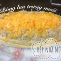 Cooksnap của Trương Khánh Linh khi họ làm theo món Sốt dầu trứng và hoàn thành 1 ổ bông lan trứng muối