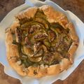 Cooksnap-ul lui Iuliana Zvarici atunci când a preparat Tartă rustică cu piersici.