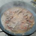 El cooksnap de Fabio Ariel cuando hizo Bondiola de cerdo a la cerveza (al disco de arado).