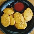Umme Ahmad's cooksnap of when they made Aloo k Pakorey.