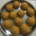 Hetal Bhavsar's cooksnap of when they made બેસન  ના લાડુ(besan ladu recipe in gujarati).