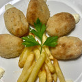 El cooksnap de @tesa.cuina cuando hizo Croquetas de puerro, merluza y gambas.