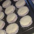 El cooksnap de Anahi cuando hizo Alfajores de maizena.