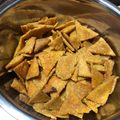 El cooksnap de Estefania Samudio cuando hizo Doritos caseros.