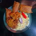 Nandita Mukherjee's cooksnap of when they made বেগুনি(beguni recipe in Bengali).