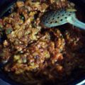 Poonam Singh का कुकस्नैप जब उन्होंने बैंगन का भरता (Baingan ka bharta recipe in Hindi) बनाया था।
