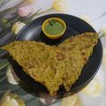 Dr. Pushpa Dixit's cooksnap of when they made Sprouted Moong and Oats Chilla.