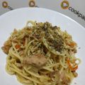 Cooksnap dari dewialwie untuk resep Spagetti aglio olio with tuna