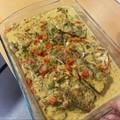 El cooksnap de Alexandra cuando hizo Dorada con salsa de coco (estilo latinoamericano).