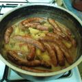 El cooksnap de La cocina de Marisol cuando hizo Salchichas guisadas.