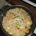 El cooksnap de Adolf Sauer cuando hizo Arroz frito cubano.