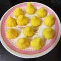 Jayshree Doshi's cooksnap of when they made કેસર માવા મોદક (Kesar Mava Modak Recipe In Gujarati).