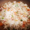 El cooksnap de Alex Rodriguez cuando hizo Arroz 5 delicias.