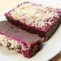 Cooksnap dari Irma Purnamasari untuk resep Bolu Ubi Ungu Kukus Lapis Keju