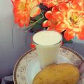 Mk Mahwish's cooksnap of when they made Mango shake with Plum   Plum #mangomasti.