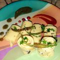 Tânvi Vârshnêy का कुकस्नैप जब उन्होंने खांडवी (Khandvi recipe in Hindi) बनाया था।