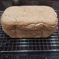 El cooksnap de silvia cuando hizo Pan sin gluten de trigo sarraceno en panificadora Lidl.