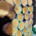 El cooksnap de vanesa cuando hizo Cupcakes (24 unidades aprox).