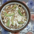El cooksnap de pepino cuando hizo Sopa azteca o de tortilla.