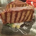 Tímea Kosztyu-Nagy Cooksnap-ja, amikor elkészítette a(z) Nutellás-mascarponés kekszsüti receptet.