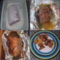 El cooksnap de Carlos Alberto Villanueva cuando hizo Peceto al horno a la salsa de soja.