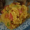 El cooksnap de Roxana cuando hizo Polenta base.