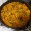 El cooksnap de Jose cuando hizo Arroz con conejo.