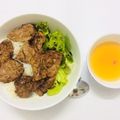 Cooksnap của Bòn Bon khi họ làm theo món Bún thịt nướng mỡ hành
