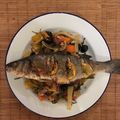 Philip Pantelides's cooksnap of when they made Roast seabass.