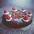 El cooksnap de claudia78 cuando hizo Pastel de chocolate con almendras.