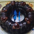 کوک اسنپ 🌛⭐شب⭐🌜 بعد از امتحان کردن کیک موکا با سس شکلاتی 😋.