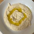 Danny Dawson's cooksnap of when they made Hummus.