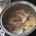 El cooksnap de carmendolores1969 cuando hizo Solomillos de pollo con salsa champiñones al cava.