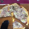 El cooksnap de Andrea Cartaya cuando hizo Masa para pizza sin harina.